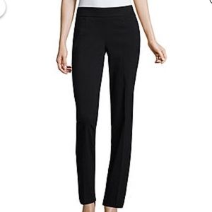 Classic black career pants  Liz Claiborne pull on